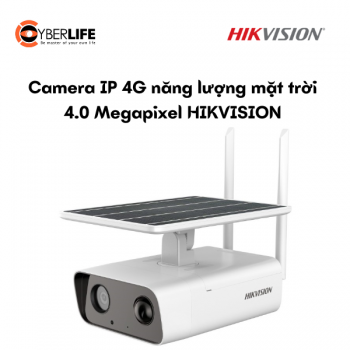 Camera IP 4G năng lượng mặt trời 4.0 Megapixel HIKVISION DS-2XS2T41G0-ID4GC04S05