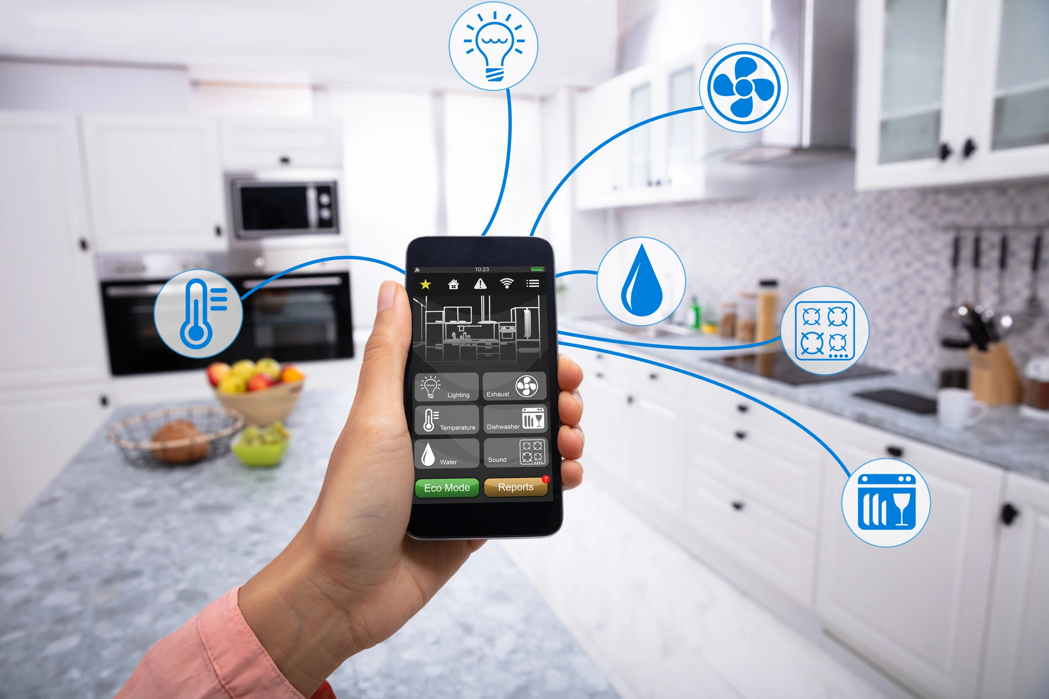 Smart Kitchen Appliances -  Smart Home Devices 