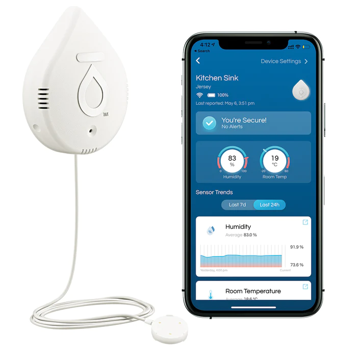 Smart Water Leak Detectors - Smart home safety devices