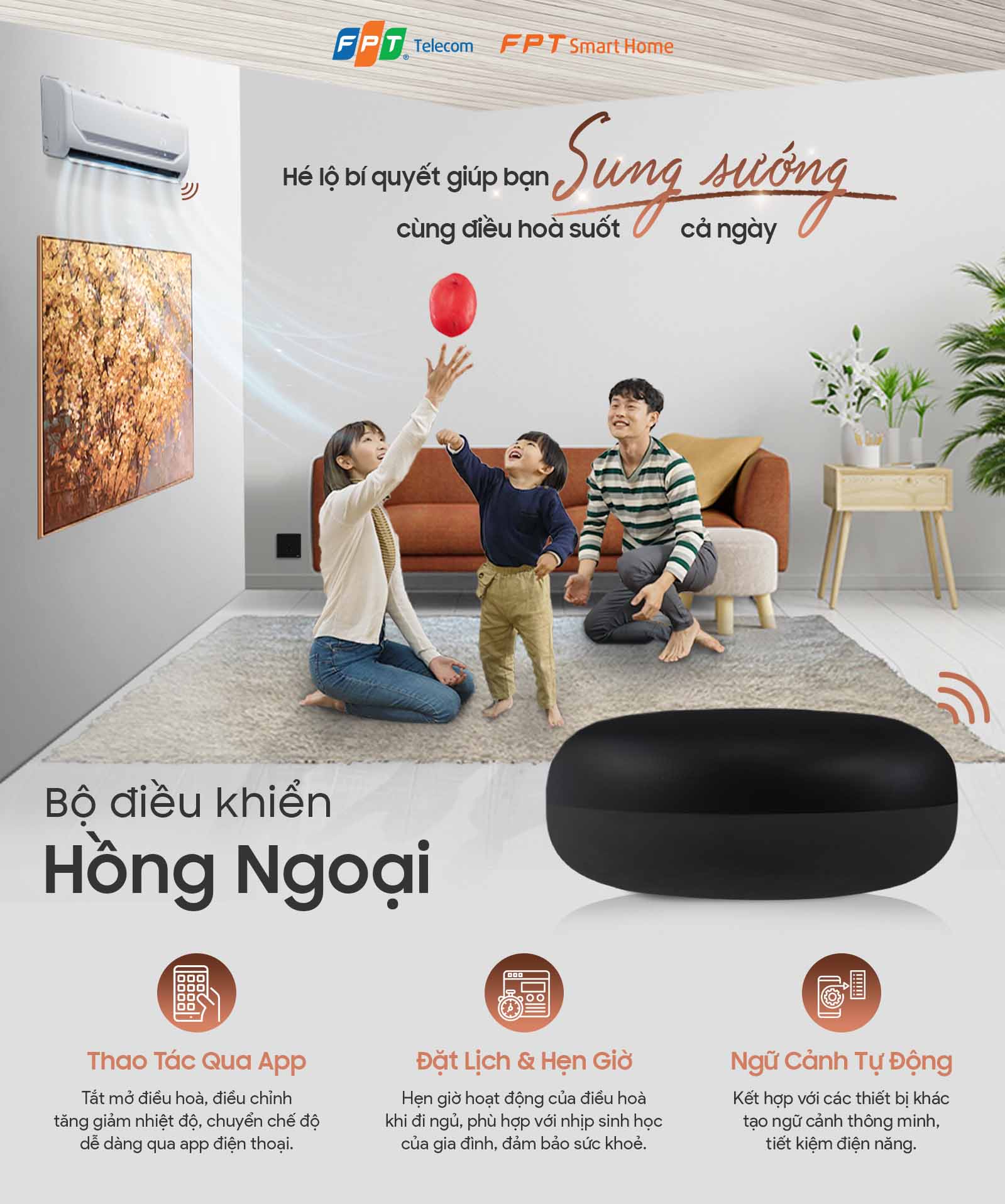 Điều khiển thiết bị từ xa mọi lúc, mọi nơi